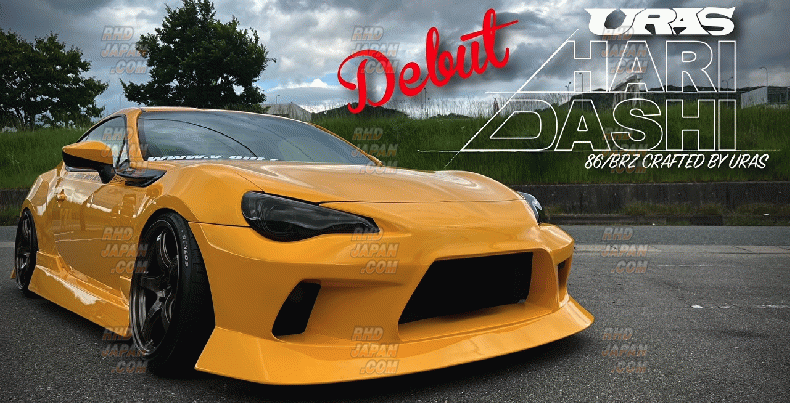 URAS Full Aero Body Kit 3PC Set Haridashi - BRZ ZC6 86 ZN6 Zenki